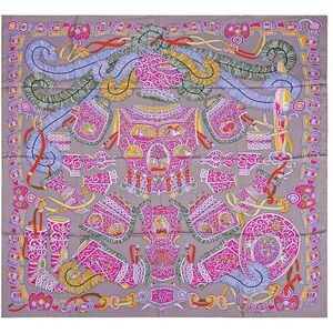 Hermes Silk Scarf 90 Sous l’Egide de Mars